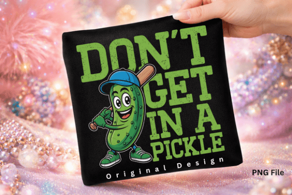 Dont Get In A Pickle Baseball Png Graphics