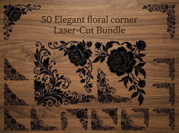 Elegant Floral Corner