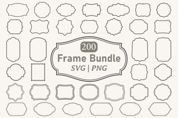 Frame SVG Bundle