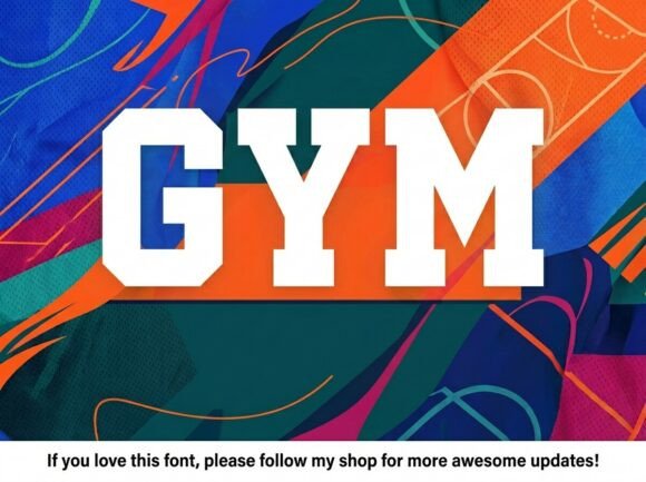 Gym Font - Preview 1