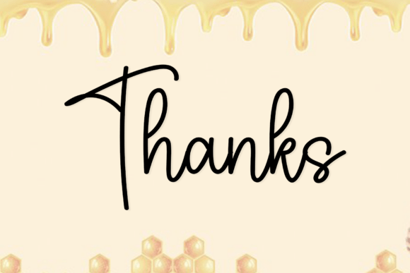 Honey Font - Preview 5