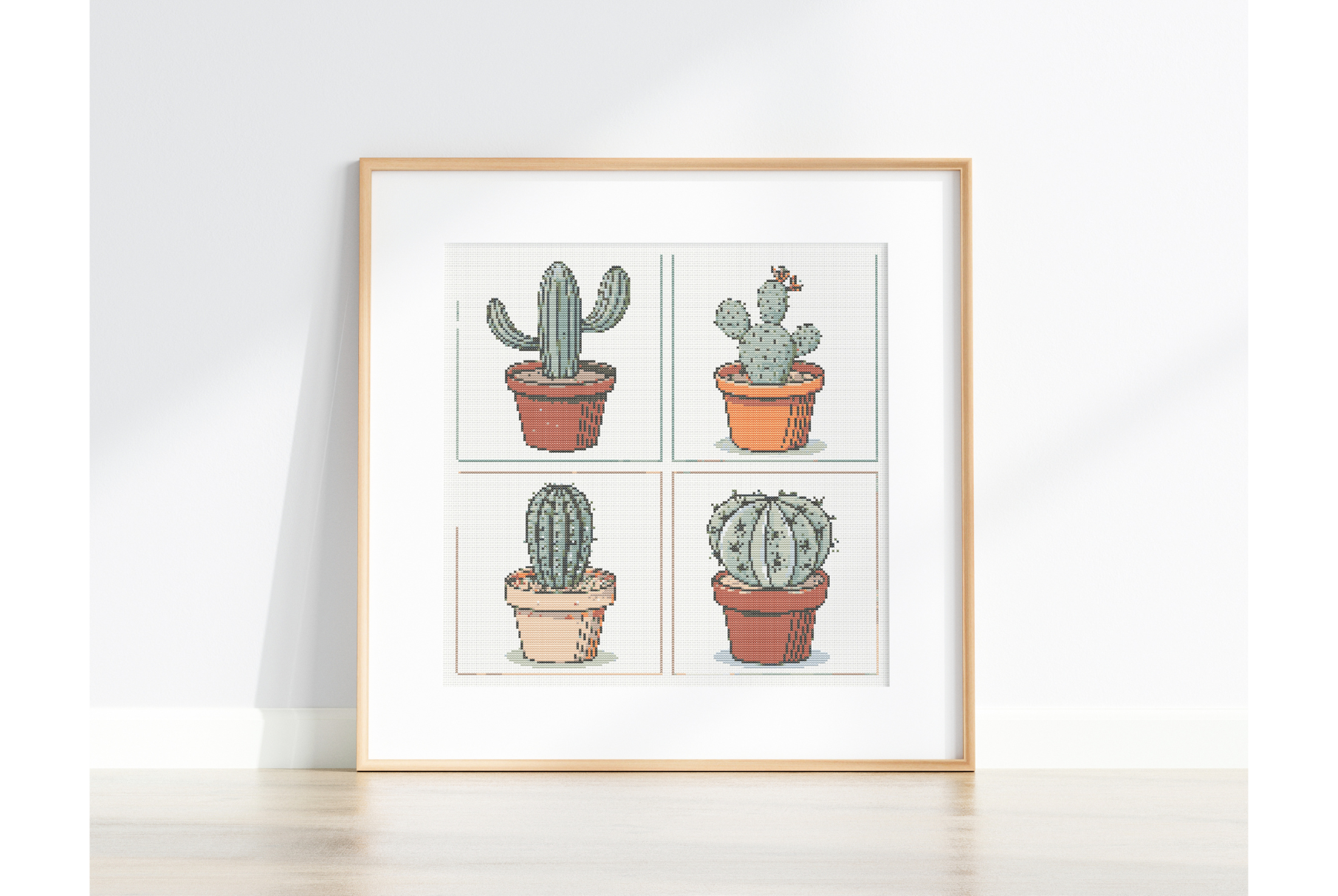 Indoor Plant Lady Embroidery Design