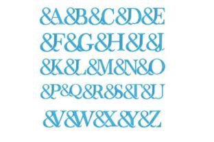 Interlocking Ampersand Letter I Monogram · Creative Fabrica