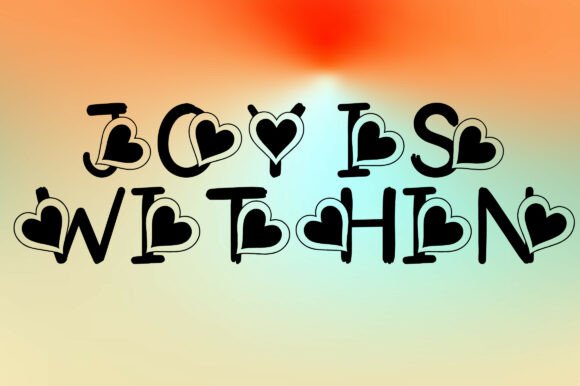 Jahjah Font PNG with transparent background - Preview 2