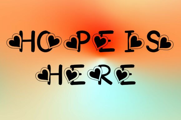 Jahjah Font PNG with transparent background - Preview 3