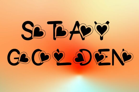 Jahjah Font PNG with transparent background - Preview 4