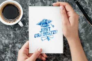Just Graduated SVG, Graduation SVG, 13 Graphic by CelestialDesignForge ...