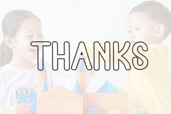 Kinder Children Font PNG with transparent background - Preview 6