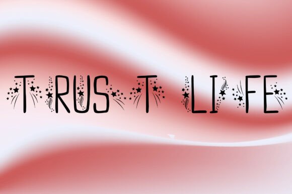 Litata Font PNG with transparent background - Preview 4
