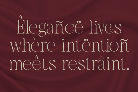Lathenia Font PNG with transparent background - Preview 5