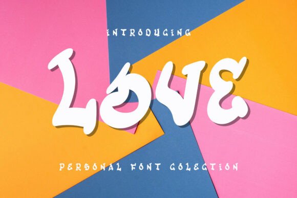 Love Blackletter Font By GiaLetter