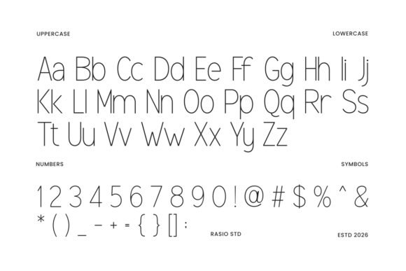 Lulane Font PNG with transparent background - Preview 1