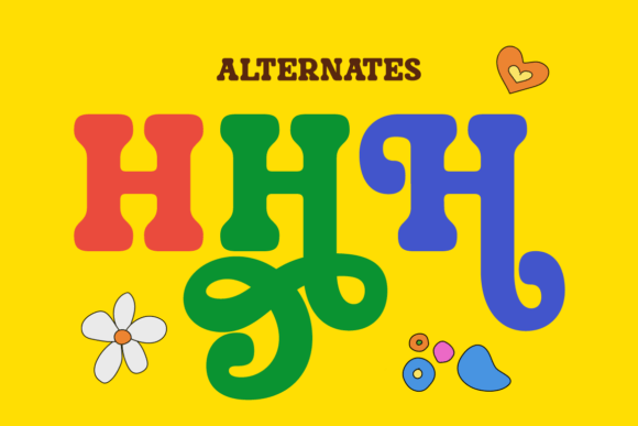 Mirlona Font PNG with transparent background - Preview 4