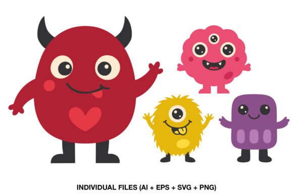 Monster Birthday Clipart