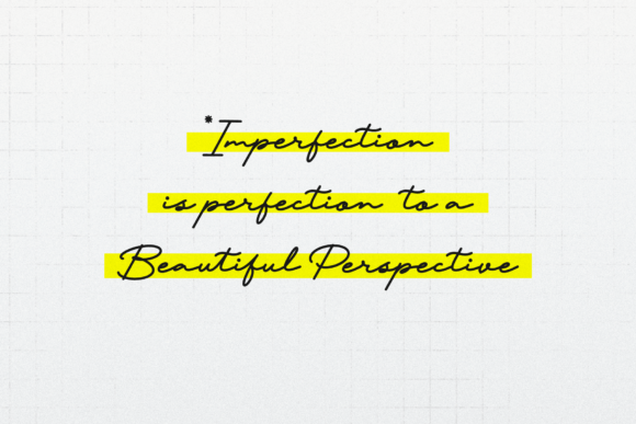 Nafolle Monoline Font PNG with transparent background - Preview 5