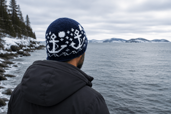 Nautical Nights Beanie Crochet Pattern