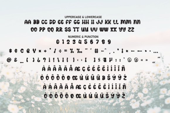 Perfect Springs Font PNG with transparent background - Preview 6