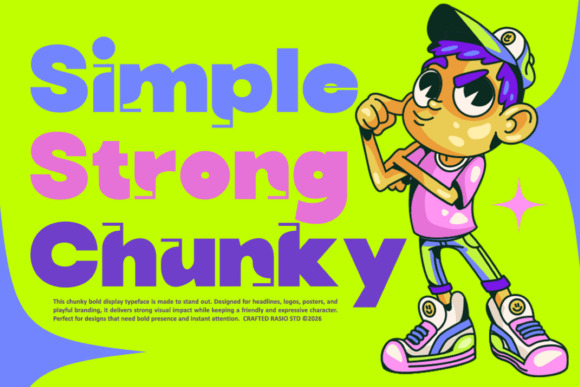 Punko Font PNG with transparent background - Preview 6