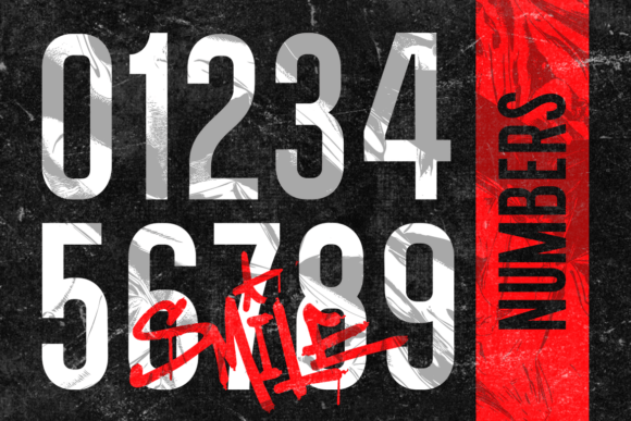Roloker Font PNG with transparent background - Preview 2