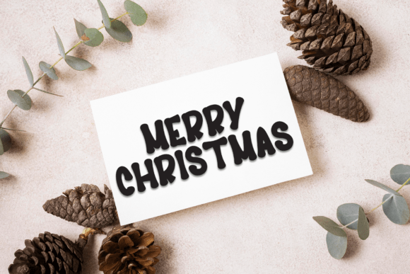 Snow Vibes Font PNG with transparent background - Preview 4
