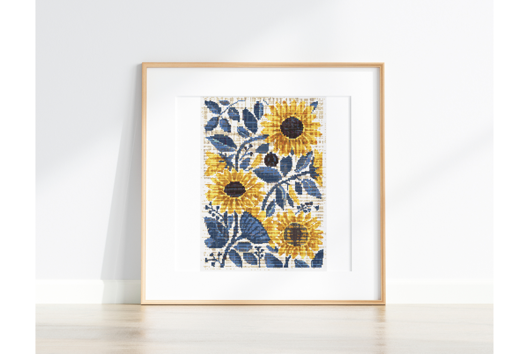 Sunflower Cross Stitch Pattern