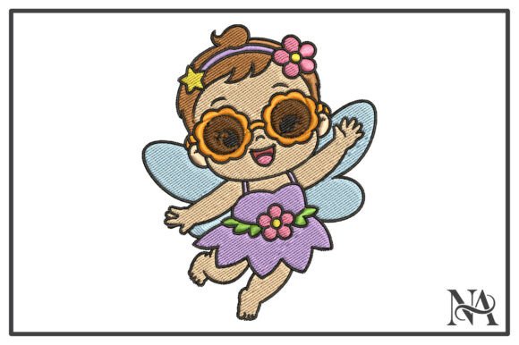 Baby Fairy Sunflower Sunglasses Design