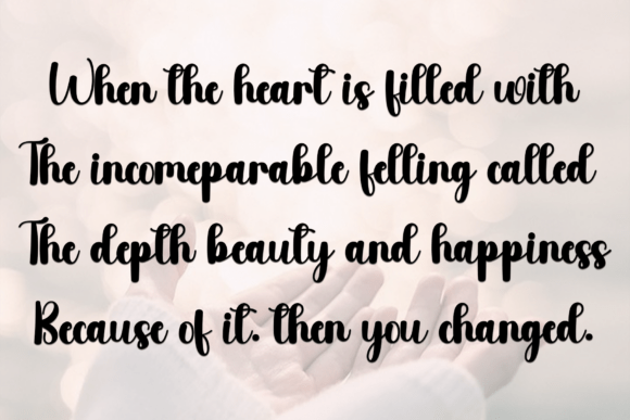 Background Autograph Font - Preview 3