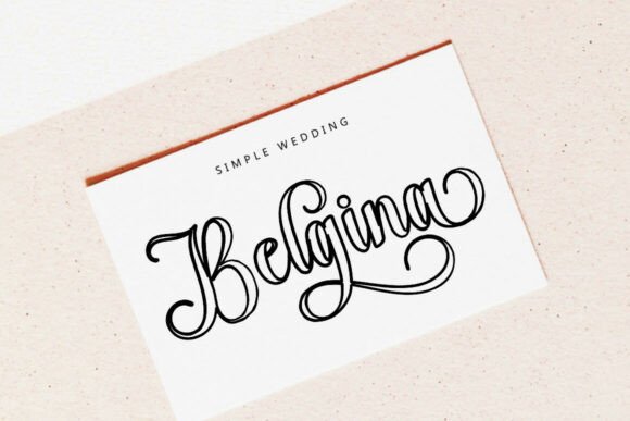 Black Stylish Font - Preview 3