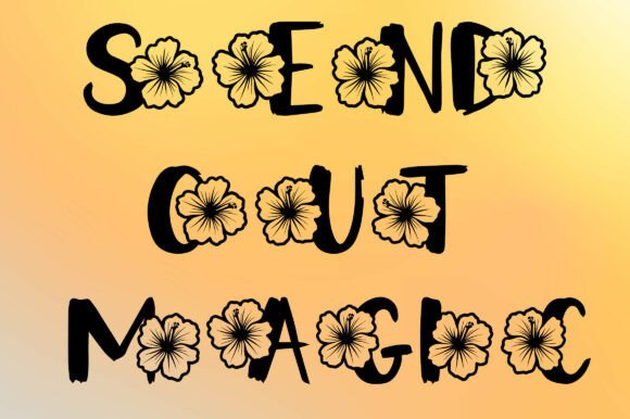 Cherr Font - Preview 2