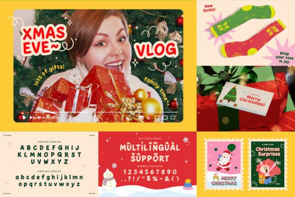 Christmas Bundle Font - Preview 2