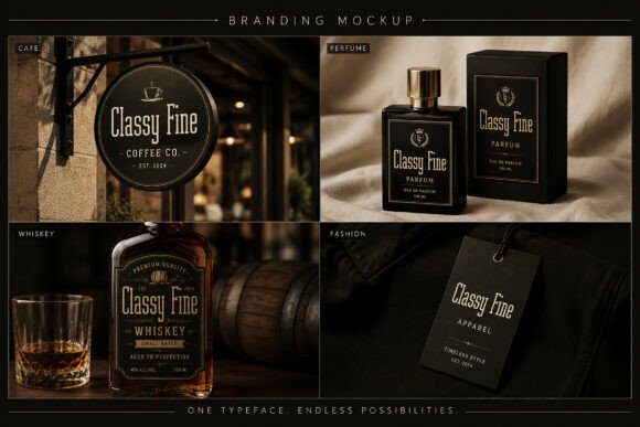 Classy Fine Font - Preview 2