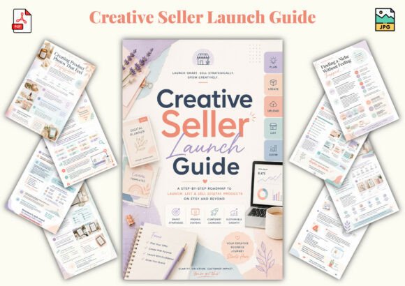 Creative Seller Launch Guide Graphic KDP Interiors By KDPLab