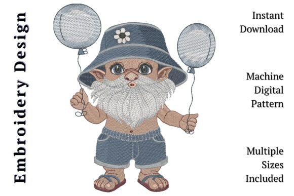 Cute Gnome Balloons Kids