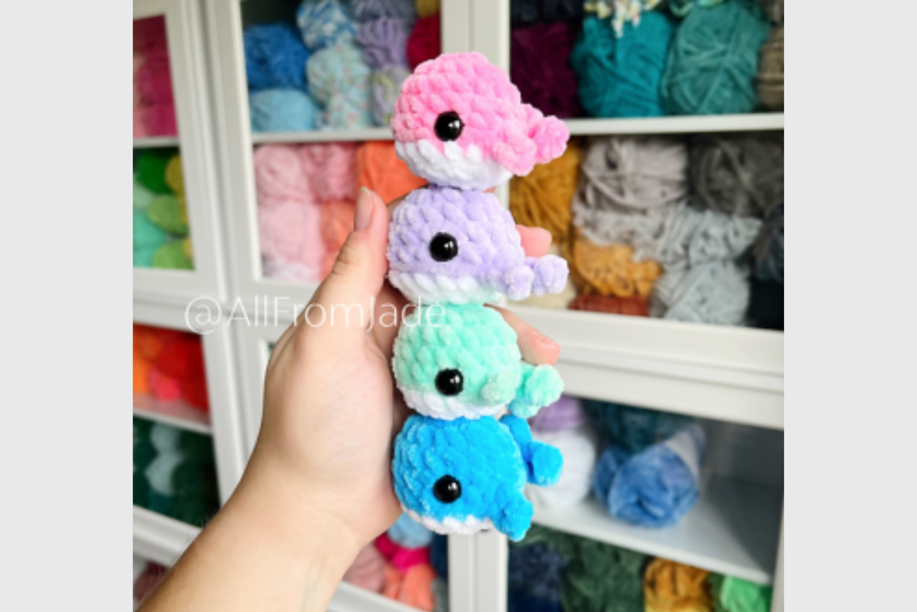 Cute Whale Amigurumi Crochet Pattern