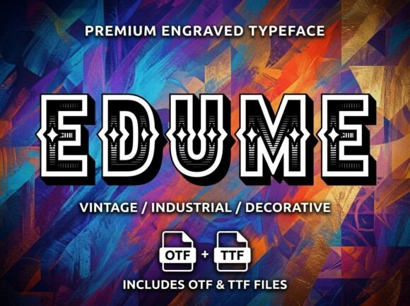 Edume Font - Preview 2