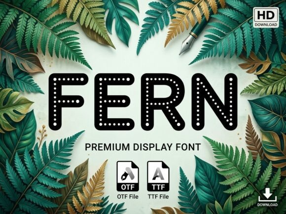 Fern Font - Preview 1
