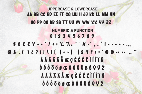 Flower Valentine Font - Preview 6