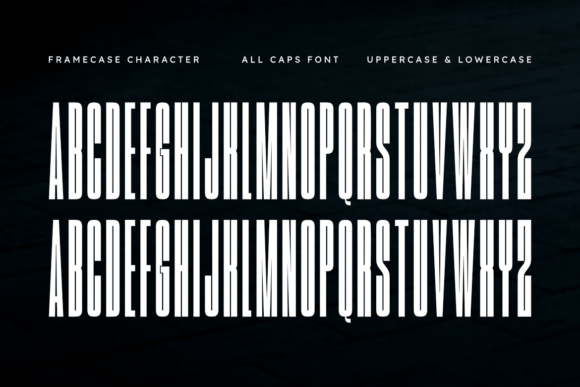 Framecase Font - Preview 1