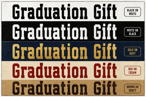 Graduation Gift Font - Preview 2