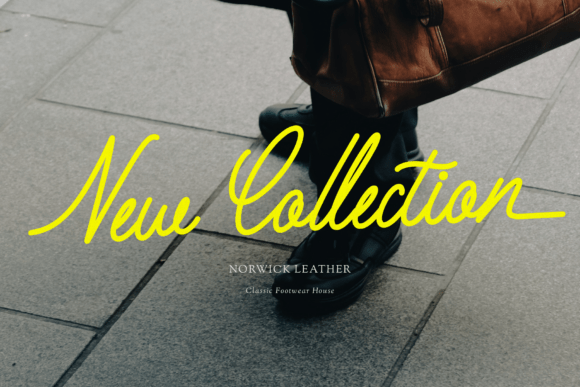 Holdem Avenue Font PNG with transparent background - Preview 4