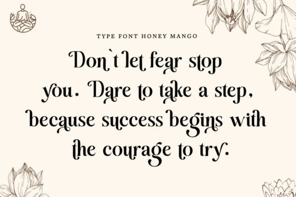 Honey Mango Font - Preview 6