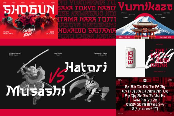 Japanese Bundle Font PNG with transparent background - Preview 6