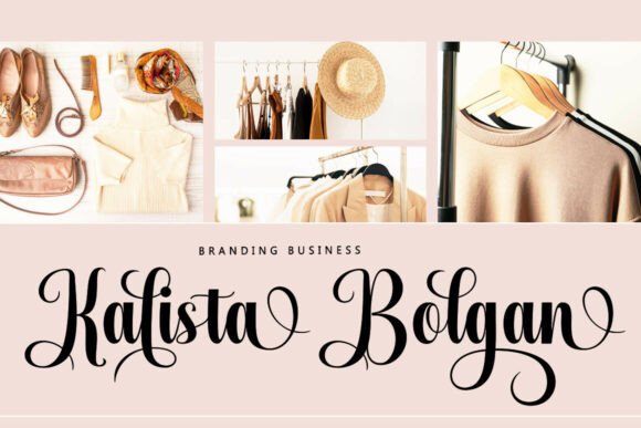 Kayla Boho Font PNG with transparent background - Preview 2