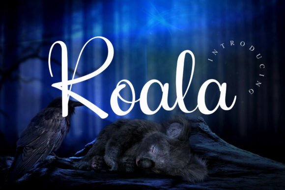 Koala Script & Handwritten Font By GiaLetter