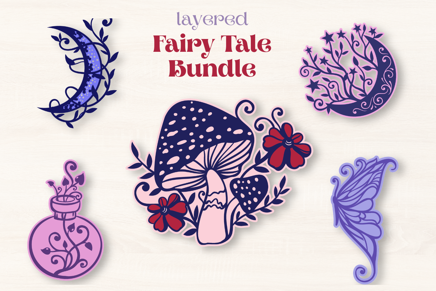 Layered Magic Bundle SVG Graphic by tatiana.cociorva · Creative Fabrica