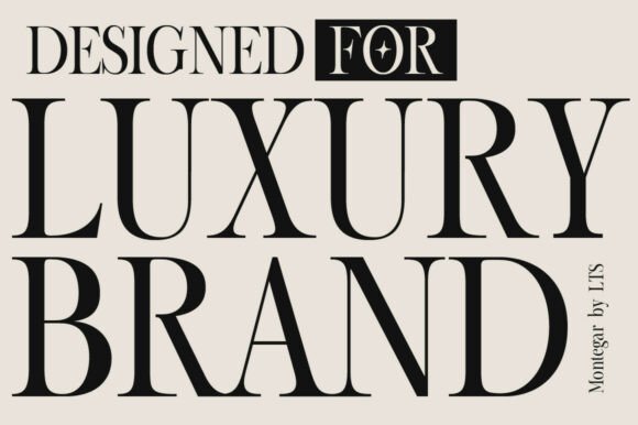 Montegar Font PNG with transparent background - Preview 1