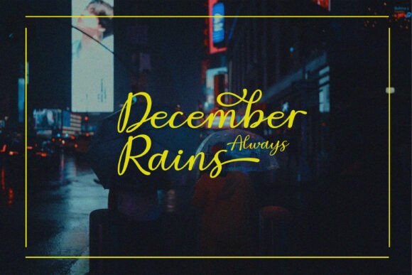 Poschalis Font font preview - 5