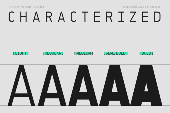 Sawith Mono Font PNG with transparent background - Preview 5
