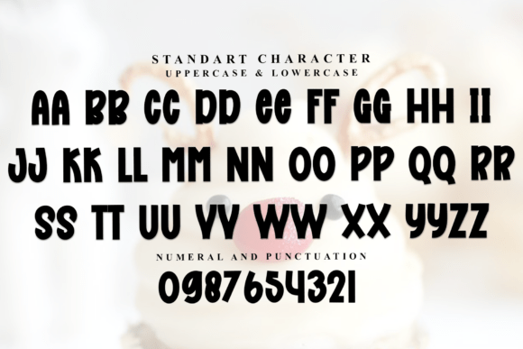 Scribble Day Font PNG with transparent background - Preview 4