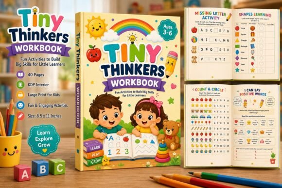 Tiny Thinkers Workbook for Kids